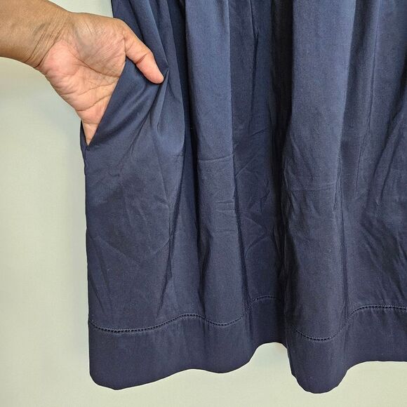 Diane von Furstenberg x Neiman Marcus Navy Sweetheart Dress – Size 4 - Picture 5 of 10